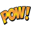 Pow! Comic Speech Bubble