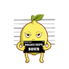 This lemon is sour