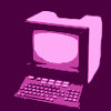MINITEL POP ART VIOLET