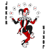 Joker Joggling Card