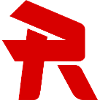 Buchstabe R Letter R Logo Rot Geschenk