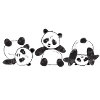 Crazy pandas