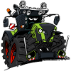 0927 C TRACTOR GREEN