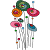 Bunte Blumen