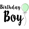 Birthday boy