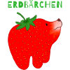 Erdbeere Schmelz Cartoon