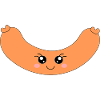 Kawaii Hotdog Sausage