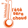 ete sera chaud humour thermometre