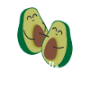 Lets Avocuddle Avocado Kuscheln Süß