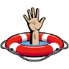 Swimming ring & distress design