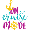 Cruise Mode Great Vacation Tshirt
