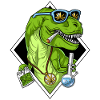 T Rex Dinosaur Weed