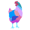 Huhn Henne