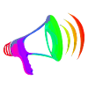 Megafon bunt