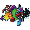 Flèche Graffiti par Freepik