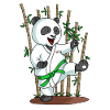 Martial arts panda