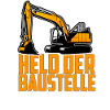 Held der Baustelle Bagger Baggerfahrer
