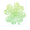 Clover design Irish Man gift