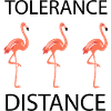 Flamingos distance tolerance