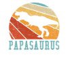 Papasaurus Papa Papi Vater Geschenkidee