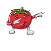Dabbing Tomato