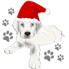 Labrador Christmas Motif