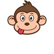 Monkey Naughty Monkey Funny Monkey Boy Zoo Gift' Sticker | Spreadshirt