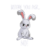 Bunny Befor you ask ... NO funny rabbit