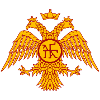 Orthodox religion christ jesus hawk motif t shirt