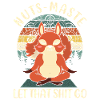 Nuts-Maste Yoga Eichhörnchen Meditation Namaste