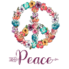 Peace Floral Sing