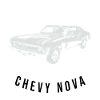 Vintage Chevelle muskel bil design