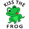 Frog Prince princess kisses frog