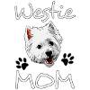 Westie Mom Dog Mama West Highland Terrier Dog