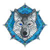 Mandala husky