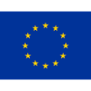 Munn med Europas flagg