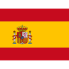 Bouche avec le drapeau Espagne