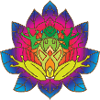 Mandala frog