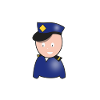 Nachwuchs Polizist
