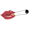 Smoker, cigarette