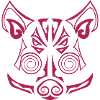 red pig
