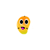 Mango charming fun and smiling
