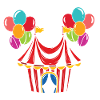 Zirkus Zirkuszelt Zirkusdirektor