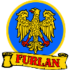 Aquila Friuli with text FURLAN