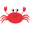 Krabbe Rot