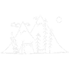 Simple Double Mountain