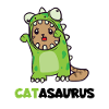 Catasaurus cat dino costume dinosauro