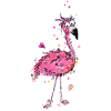 Pink flamingo