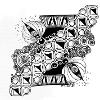Zentangle Gute Laune