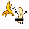 Funny banana